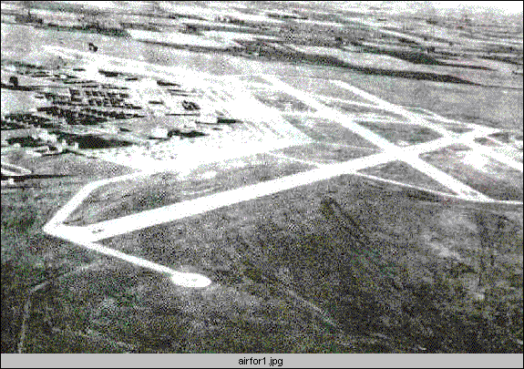 The Blytheville Army Airfield in the middle 1940's.