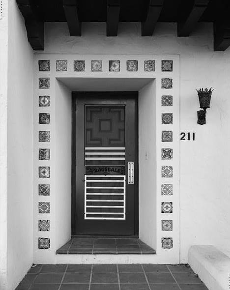 FRONT DOOR TILE DETAIL