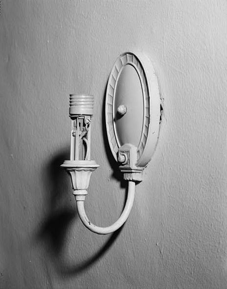 DETAIL, BEDROOM LIGHT FIXTURE