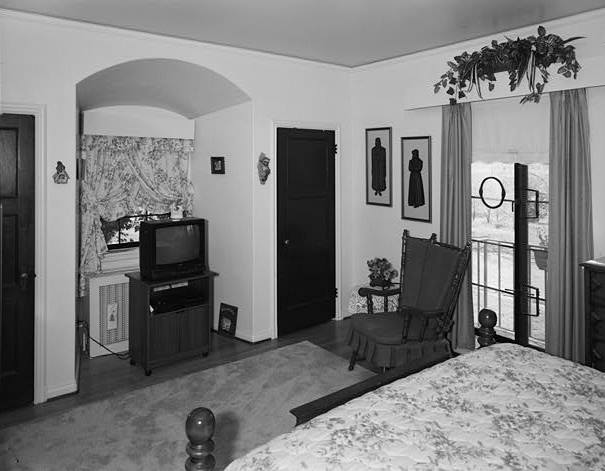 MASTER BEDROOM, WEST END OF SOUTH WING