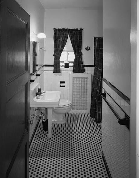 BATHROOM, SOUTH WING