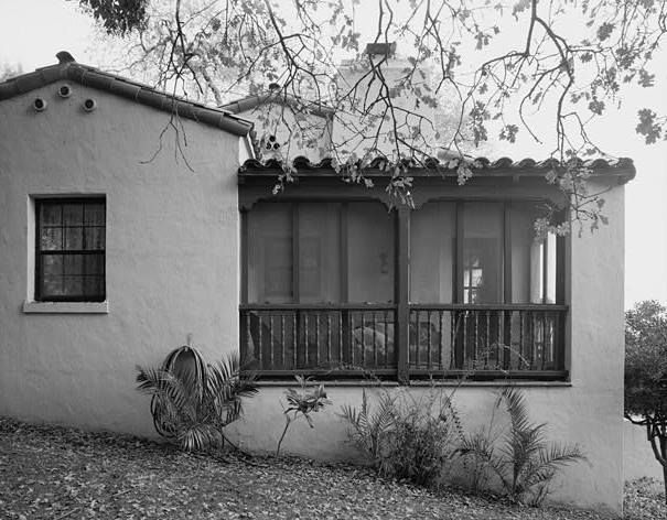 SOUTHWEST SIDE, SOUTHEAST PART, SHOWING PORCH