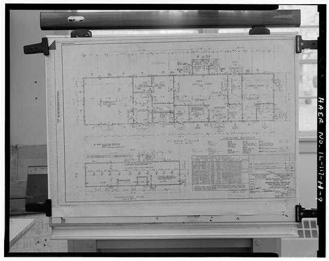 PHOTOCOPY, FOUNDATION AND FLOORING PLANS FOR ADMINISTRATION BUILDING