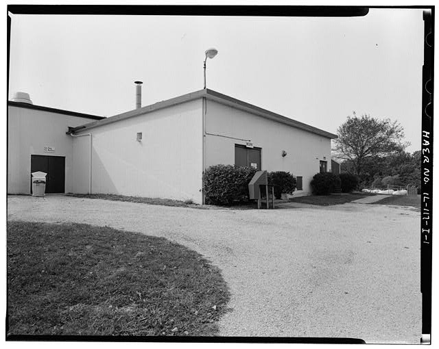 GENERATOR BUILDING NO. 2, FRONT AND LEFT SIDES, LOOKING WEST