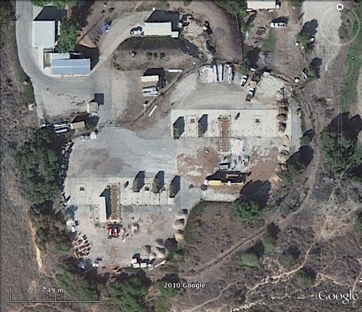 Nike Missile LA-55 Launch Battery Site Los Angeles Defense Area California